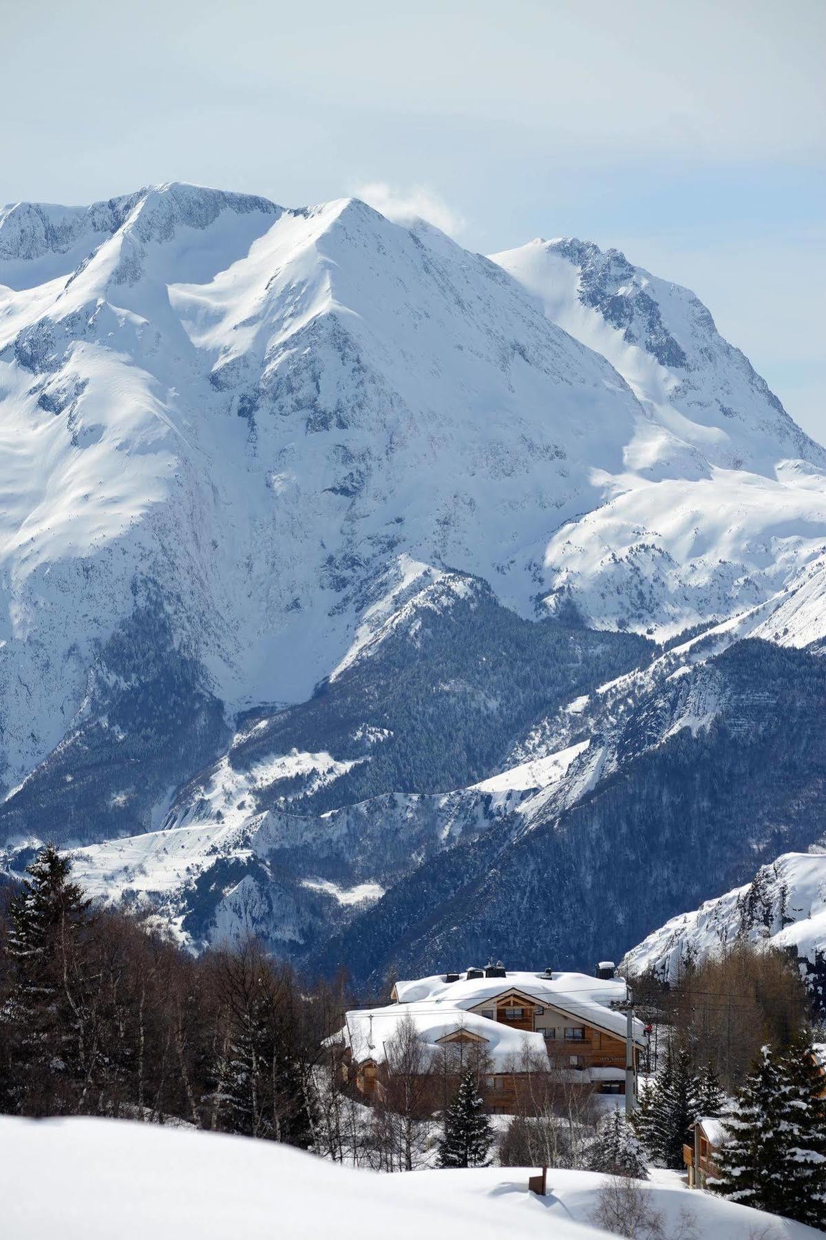 Lagrange Vacances L'Alpenrose Alpe d'Huez Buitenkant foto